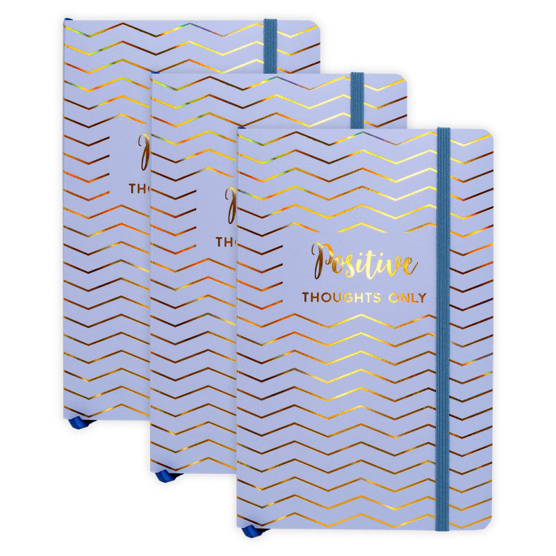 Haze Journal, 8.2" x 5.11", Blue, Pack of 3