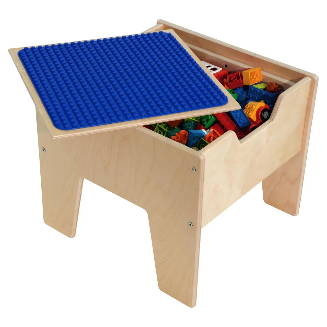 Contender 2-N-1 Activity Table with Blue DUPLO® Compatible Top - RTA
