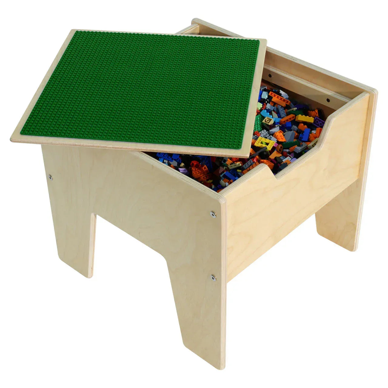Contender 2-N-1 Activity Table with Green LEGO® Compatible Top - RTA
