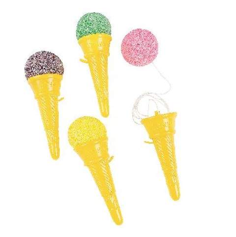 Plastic Ice Cream Cone Shooter - 12/pk