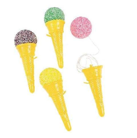Plastic Ice Cream Cone Shooter - 12/pk