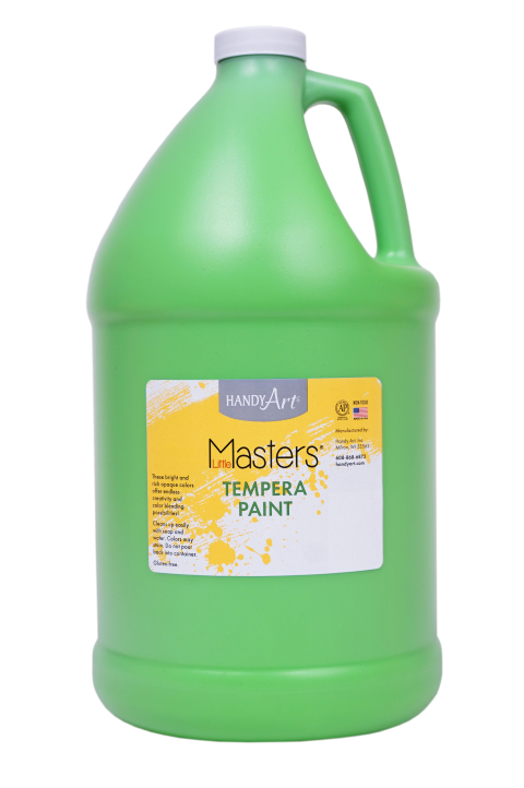 Handy Art Little Masters Tempera Paint Gallon (HAN2047) Light Green