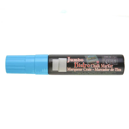 Jumbo Bistro Chalk Marker, 481F-S, Fluorescent Blue