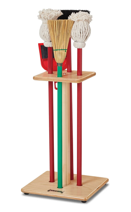 Jonti-Craft® Housecleaning Set-n-Rack