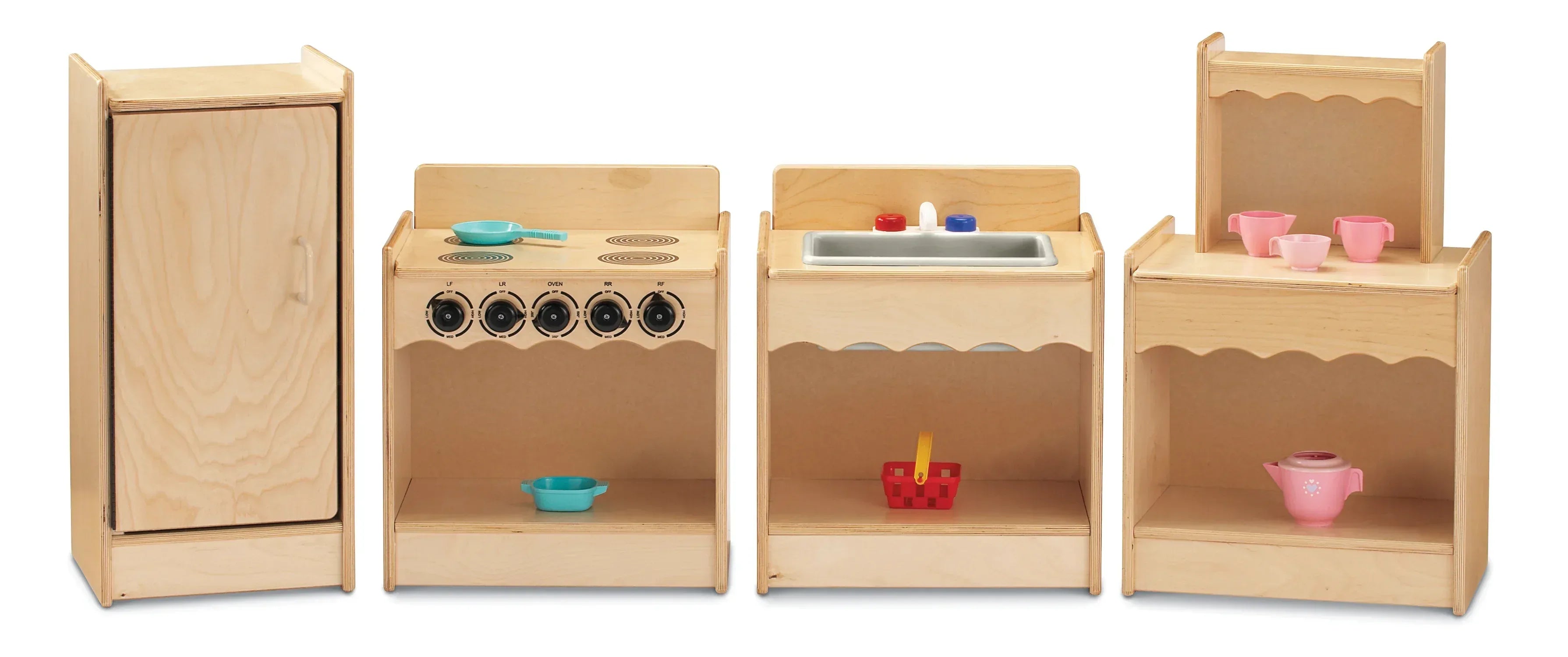 Jonti-Craft® Toddler Contempo Kitchen 4 Piece Set