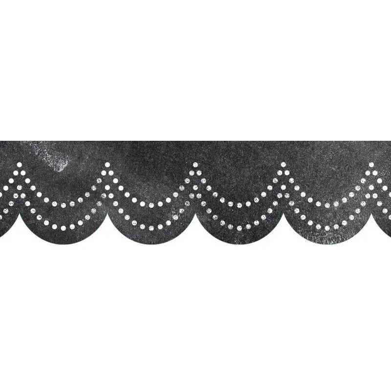 Chalk It Up! Dotted Scallops EZ Border, 48 Feet