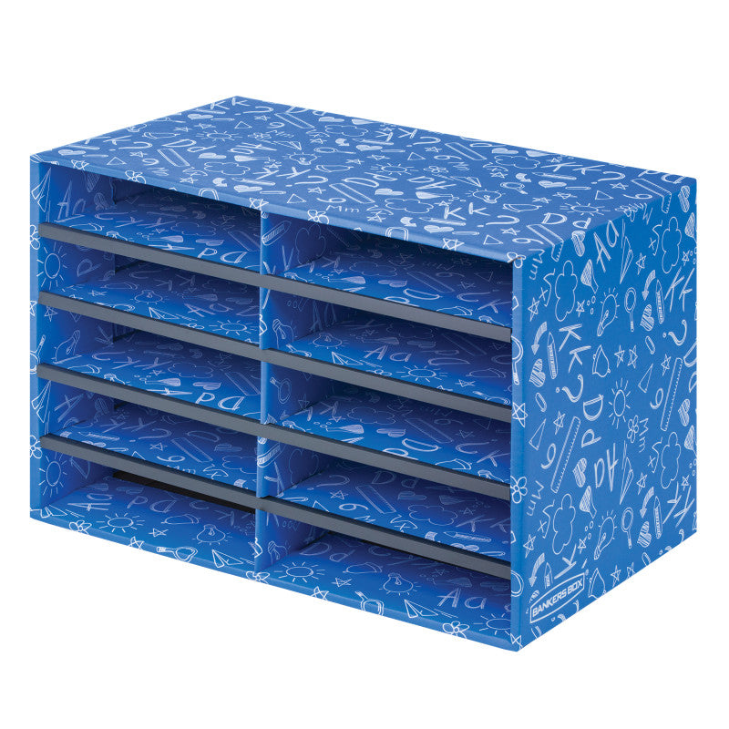 10 Compartment Classroom Literature Sorter