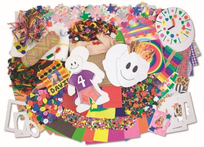 Roylco Big Box of Art and Craft Material Kit