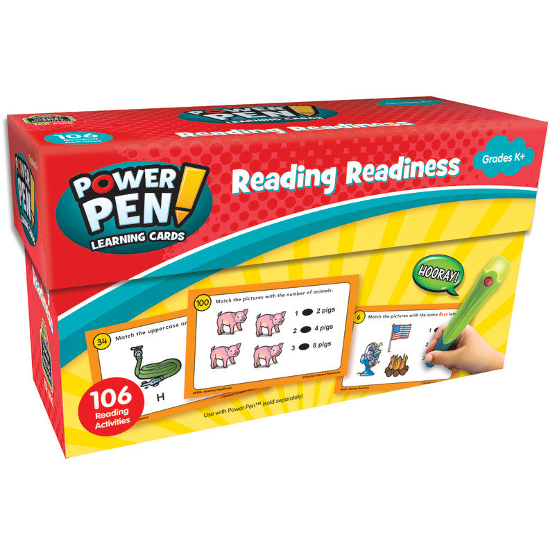 Power Pen&trade; Learning Cards: Reading Readiness