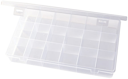 Plastic Bead Organizer #2184 - 18 Compartments - Measures 10.75" x 6.625" x 1.75", (10762)