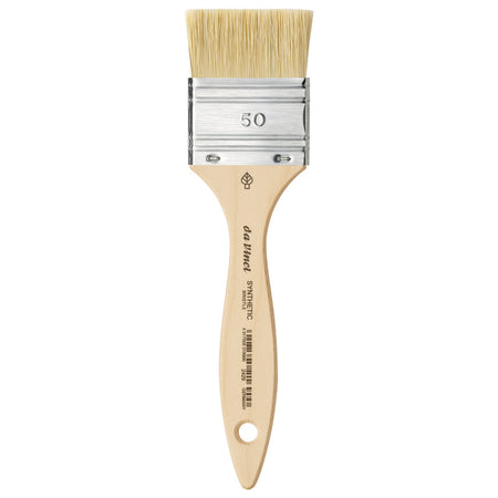 SYNTHETIC Mottler Brush, Natural Hog, Acrylic & Oil, Flat, Series 2429, Size 50