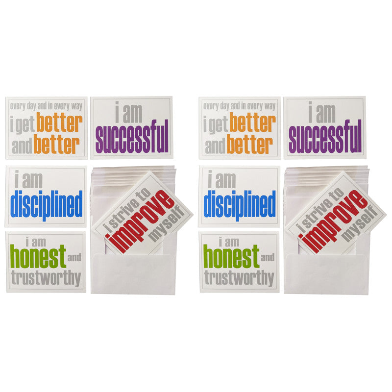Note Cards with Envelope, Inner Strength Booster Set, 10 Per Set, 2 Sets
