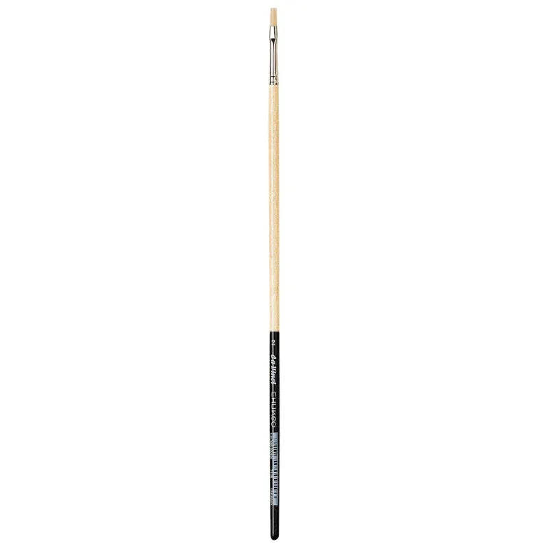 CHUNEO Synthetic Hog Bristle, Oil, Flat, Series 7129, Size 2