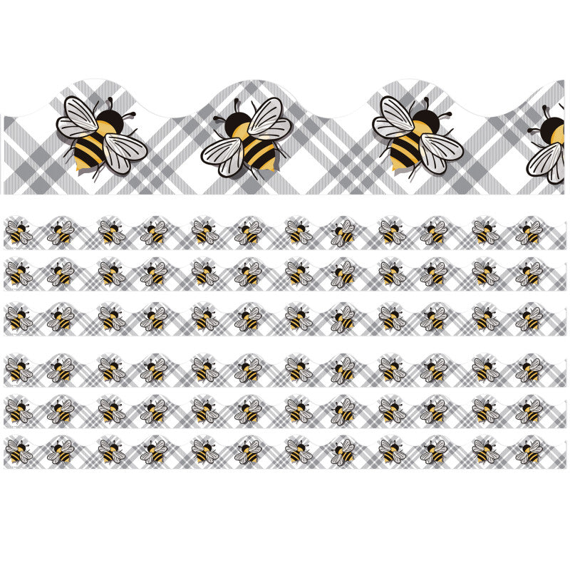The Hive Bees Deco Trim&reg;, 37 Feet Per Pack, 6 Packs