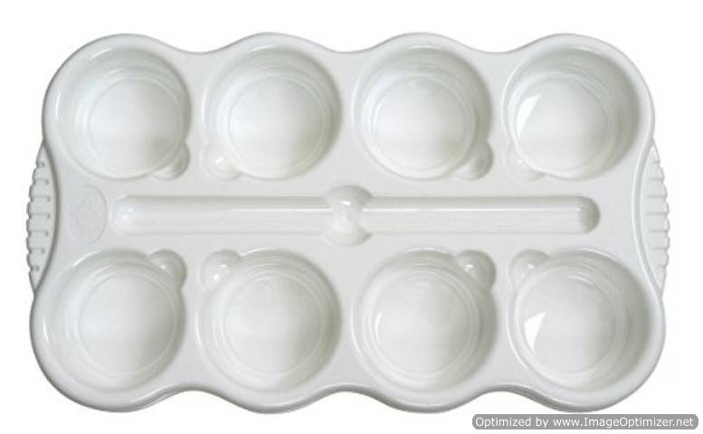 Sargent Art 22-9801 8 Well Palette with Brush Recess