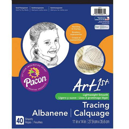 PACON, ART1ST TRACING PAD 11" X 14" 40 SHEETS, 2311
