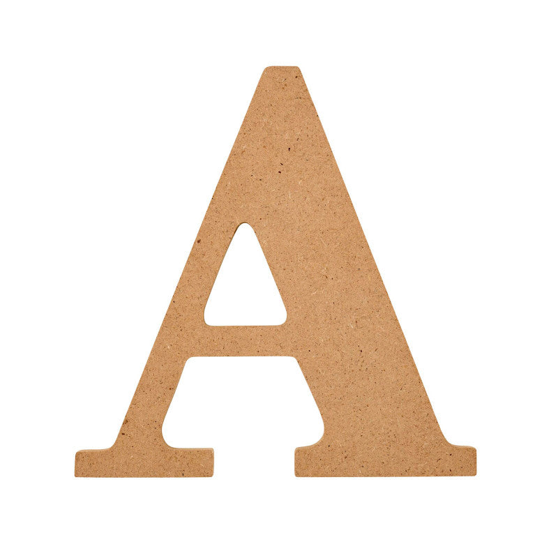 MDF Letter, A, 5 Inch