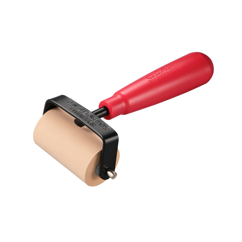 Deluxe Soft Rubber Brayer, 2 in