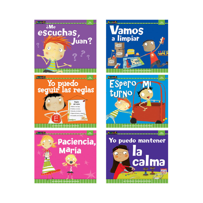 MySELF Readers: I Am in Control of Myself, Small Book, Spanish, Set of 6