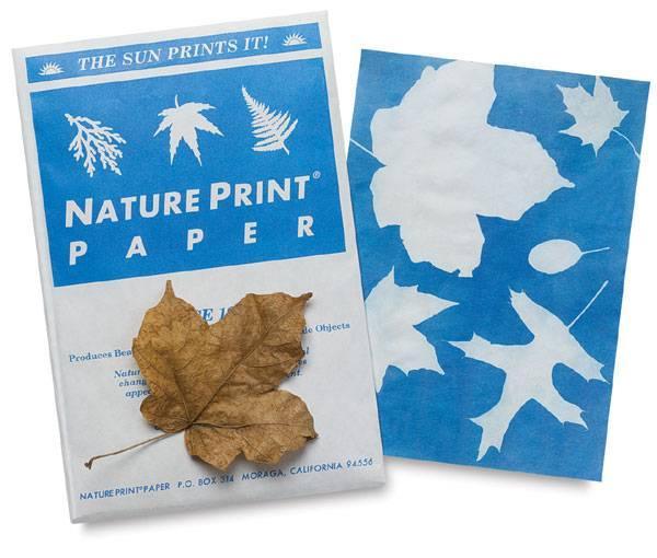 Nature Print Paper - 5 x 7 inch - Pack of 30 Sheets