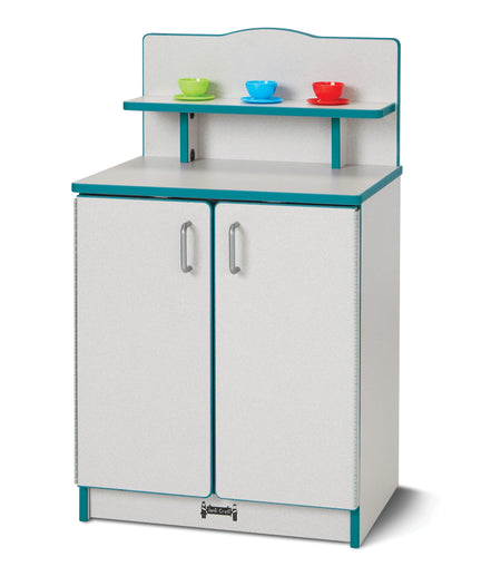 Rainbow Accents® Culinary Creations Kitchen Cupboard - Teal