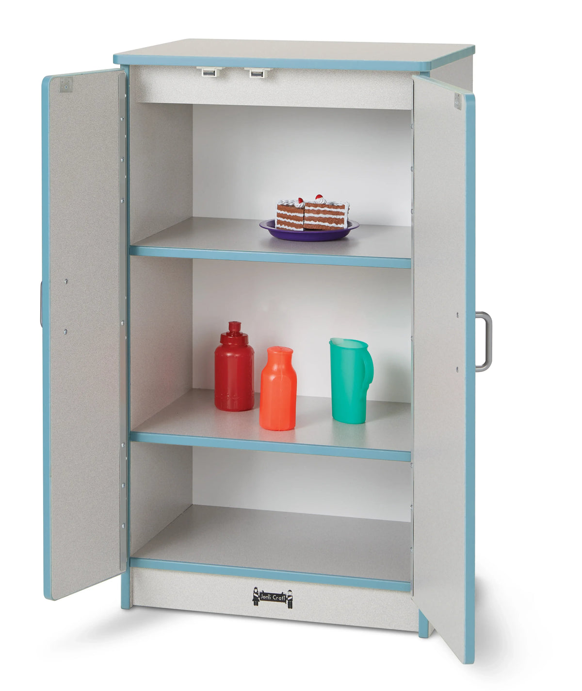 Rainbow Accents® Culinary Creations Kitchen Refrigerator - Coastal Blue