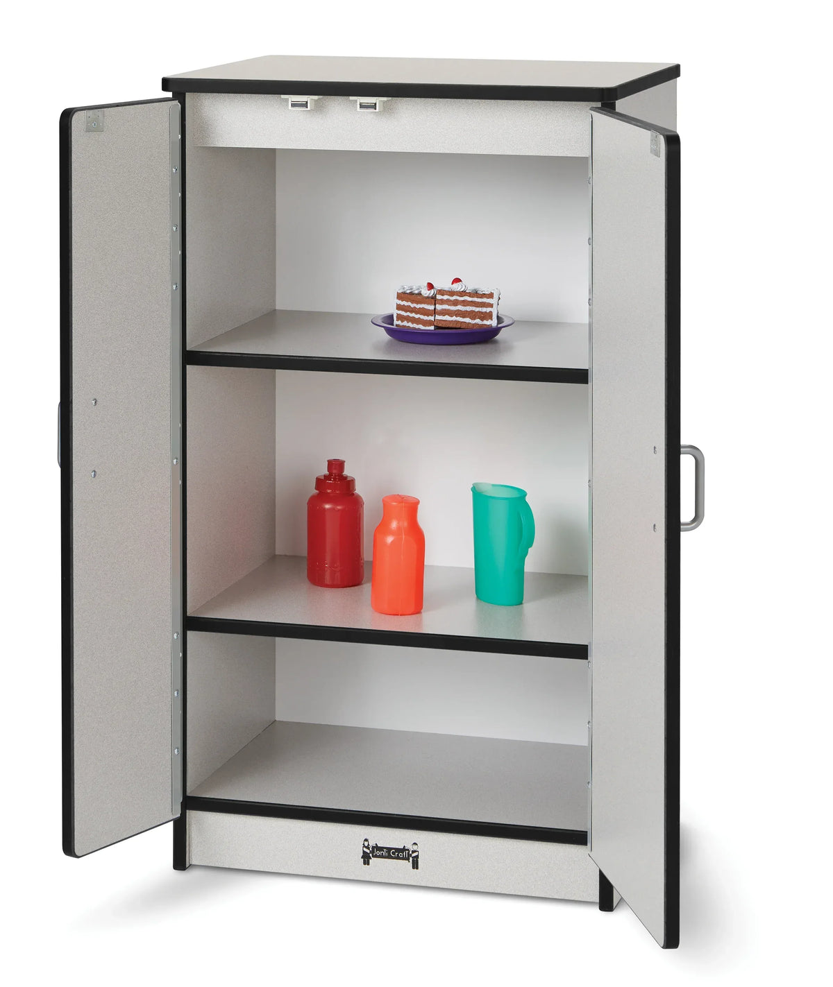 Rainbow Accents® Culinary Creations Kitchen Refrigerator - Black