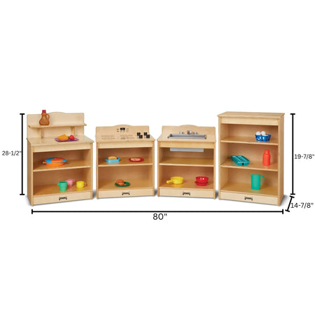 Jonti-Craft® Toddler Kitchen 4 Piece Set