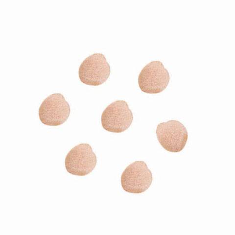 1 inch Acrylic Pom Poms - Beige - 100 pack