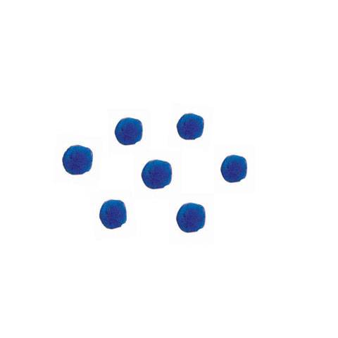 1 inch Acrylic Pom Poms - Royal Blue - 100 pack