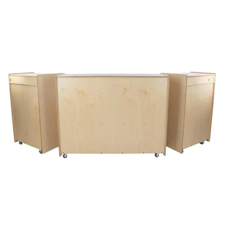 25 Tray Tri-Fold Storage with (25) Brown Trays