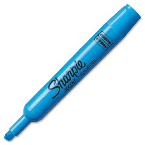 Sharpie Major Accent Highlighter, Blue, 25010
