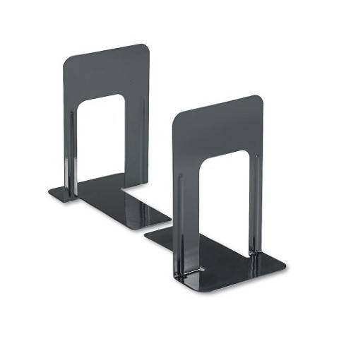 Jumbo Deluxe Metal Bookend (9") one pair (non-skid)