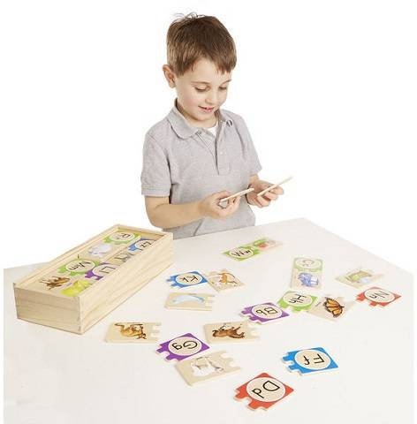 Melissa & Doug Self Correcting Alphabet Letter Puzzles, item 2541