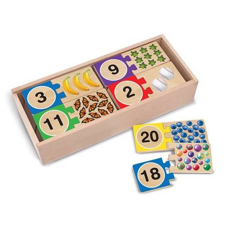 Melissa & Doug Self Correcting Number Puzzles, item 2542