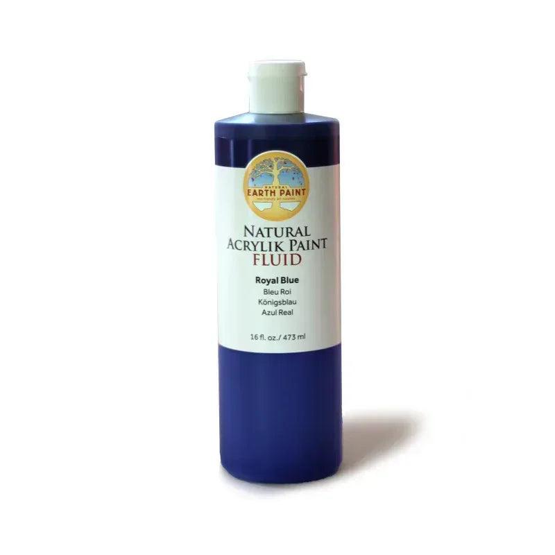 Natural Fluid Acrylik - 16 oz - Royal Blue – Gramco School Supplies
