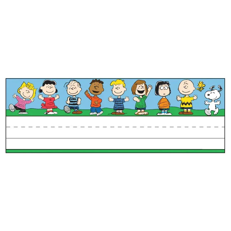 Peanuts&reg; Tented Name Plates, Pack of 36
