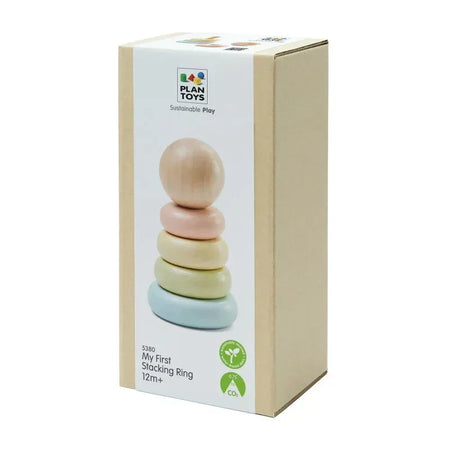 First Stacking Ring Baby Toy - Pastel