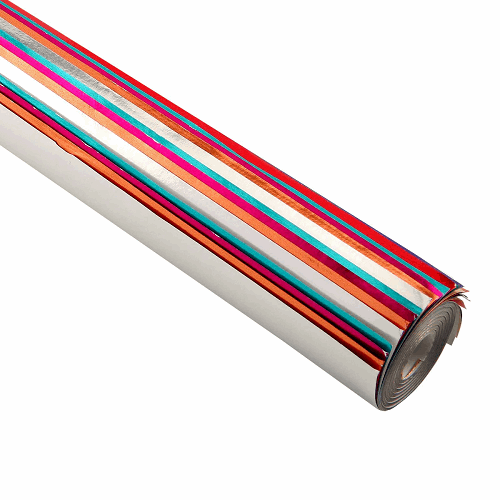 Hygloss Metallic Foil Paper 22" x 26" 12 Sheets Multi
