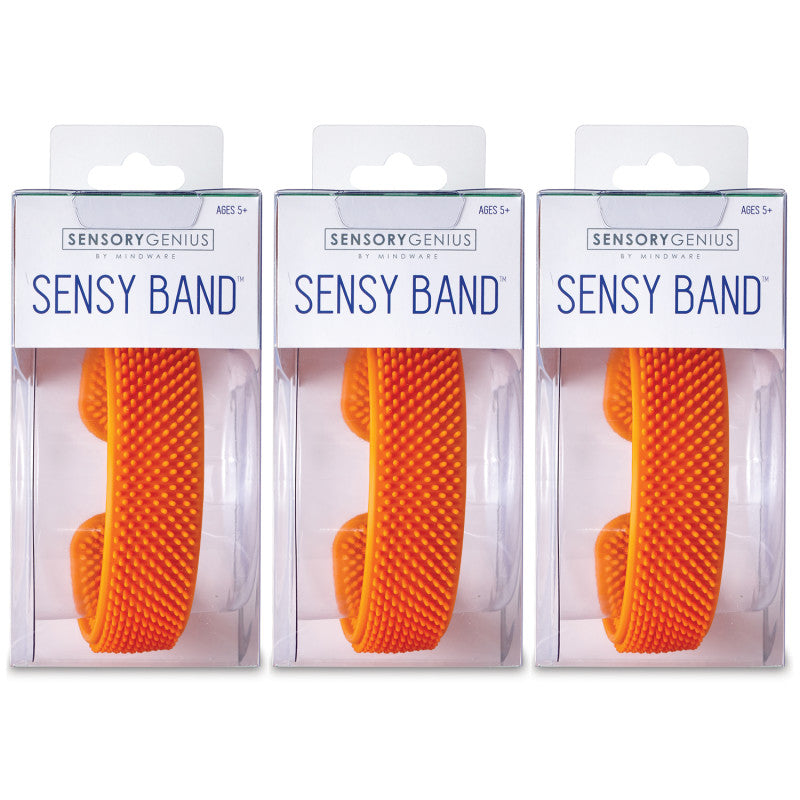 Sensy Band&trade; Fidget Wristband, Pack of 3