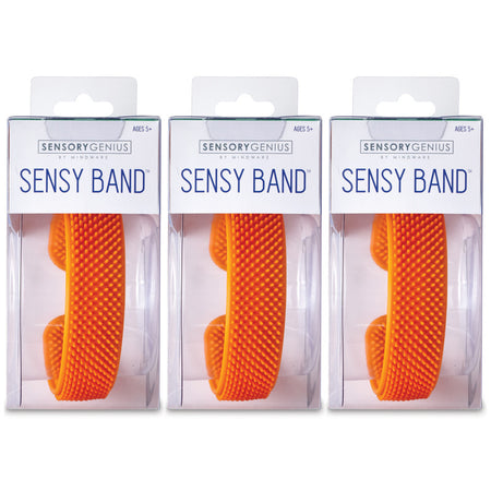 Sensy Band&trade; Fidget Wristband, Pack of 3