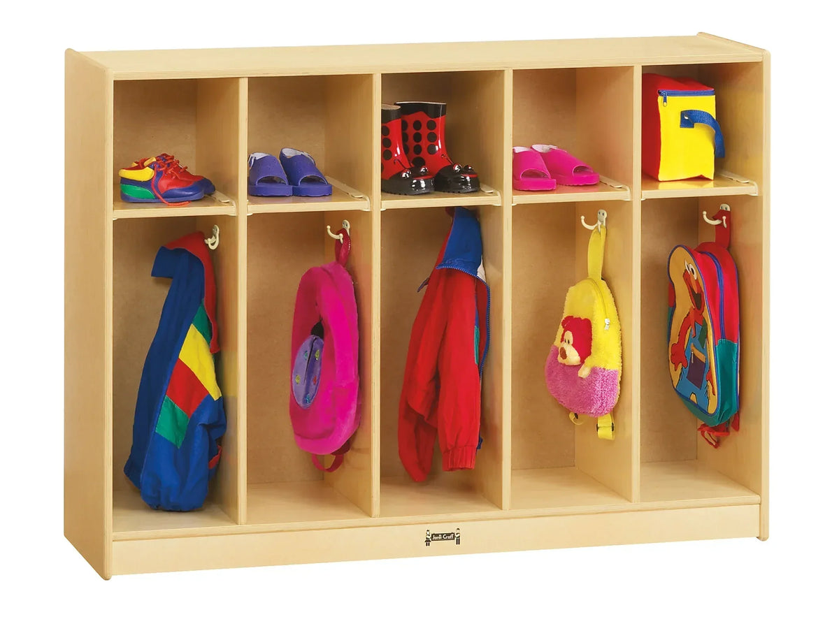 Jonti-Craft® Toddler 5 Section Coat Locker