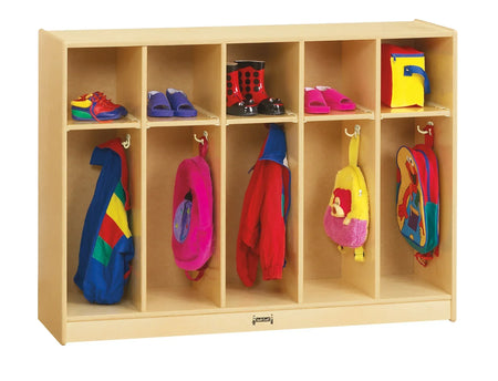 Jonti-Craft® Toddler 5 Section Coat Locker