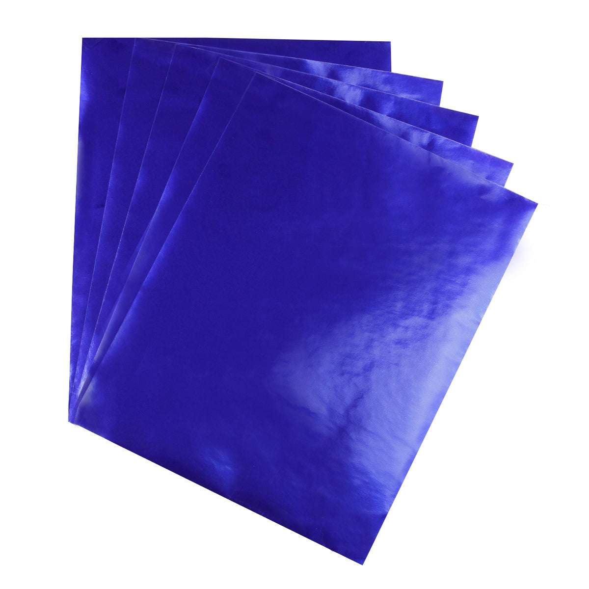 Hygloss Metallic Foil Paper 8.5" x 11" Dark Blue