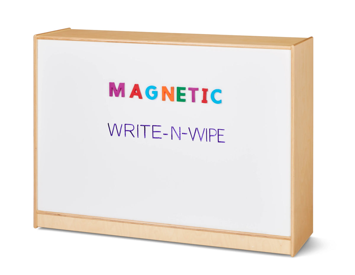 Jonti-Craft® 24 Paper-Tray Mobile Storage - without Paper-Trays - Magnetic Write-n-Wipe Back
