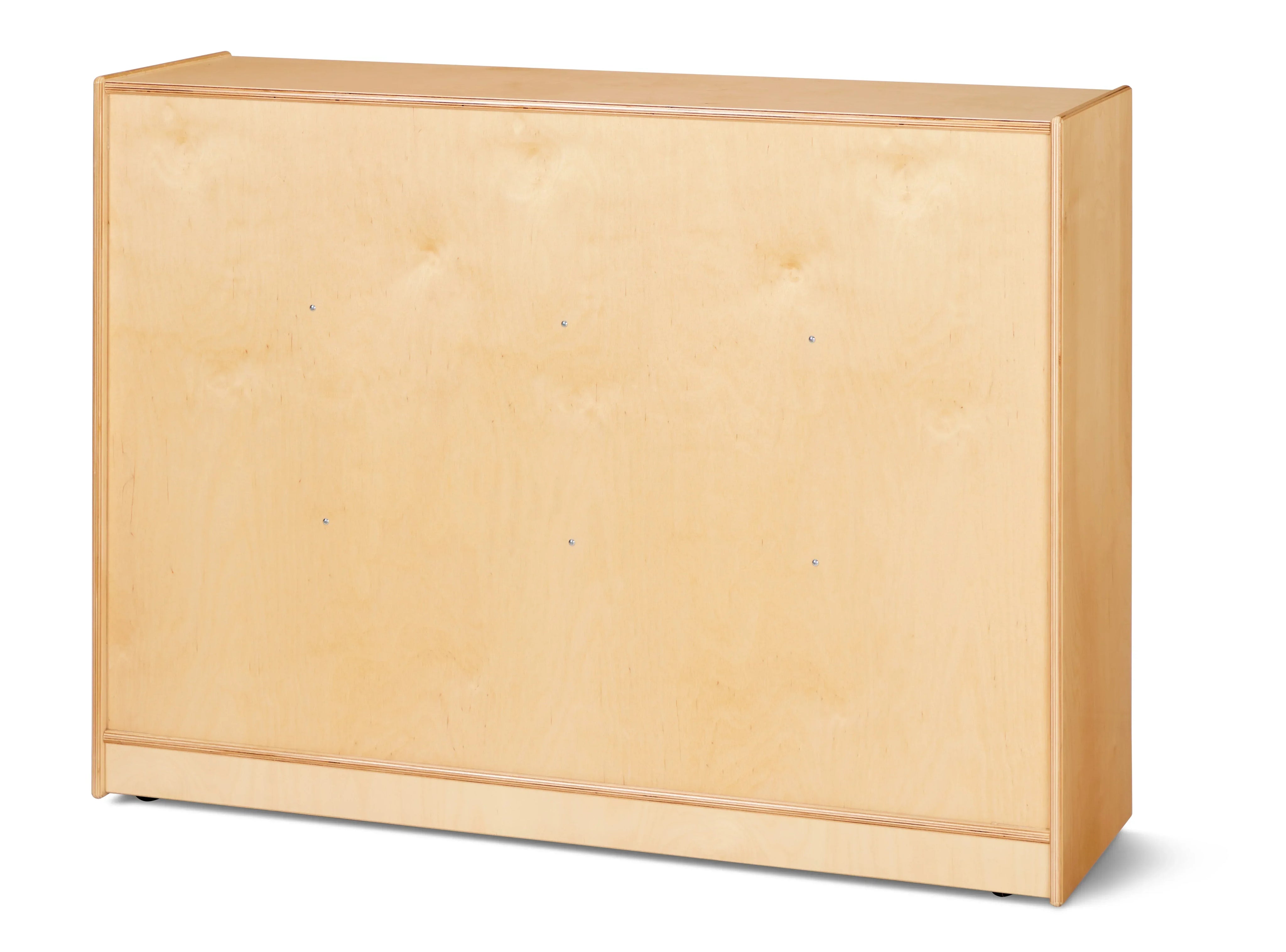 Jonti-Craft® 24 Paper-Tray Mobile Storage - without Paper-Trays - Plywood Back