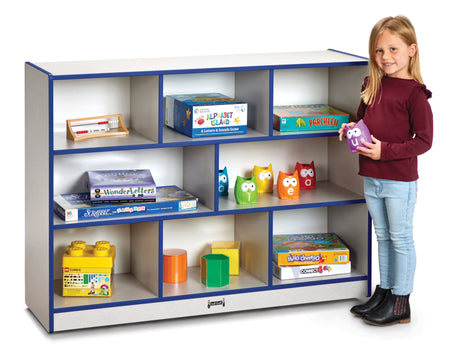Rainbow Accents® Super-Sized Single Mobile Storage Unit - Blue