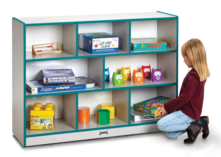 Rainbow Accents® Super-Sized Single Mobile Storage Unit - Teal