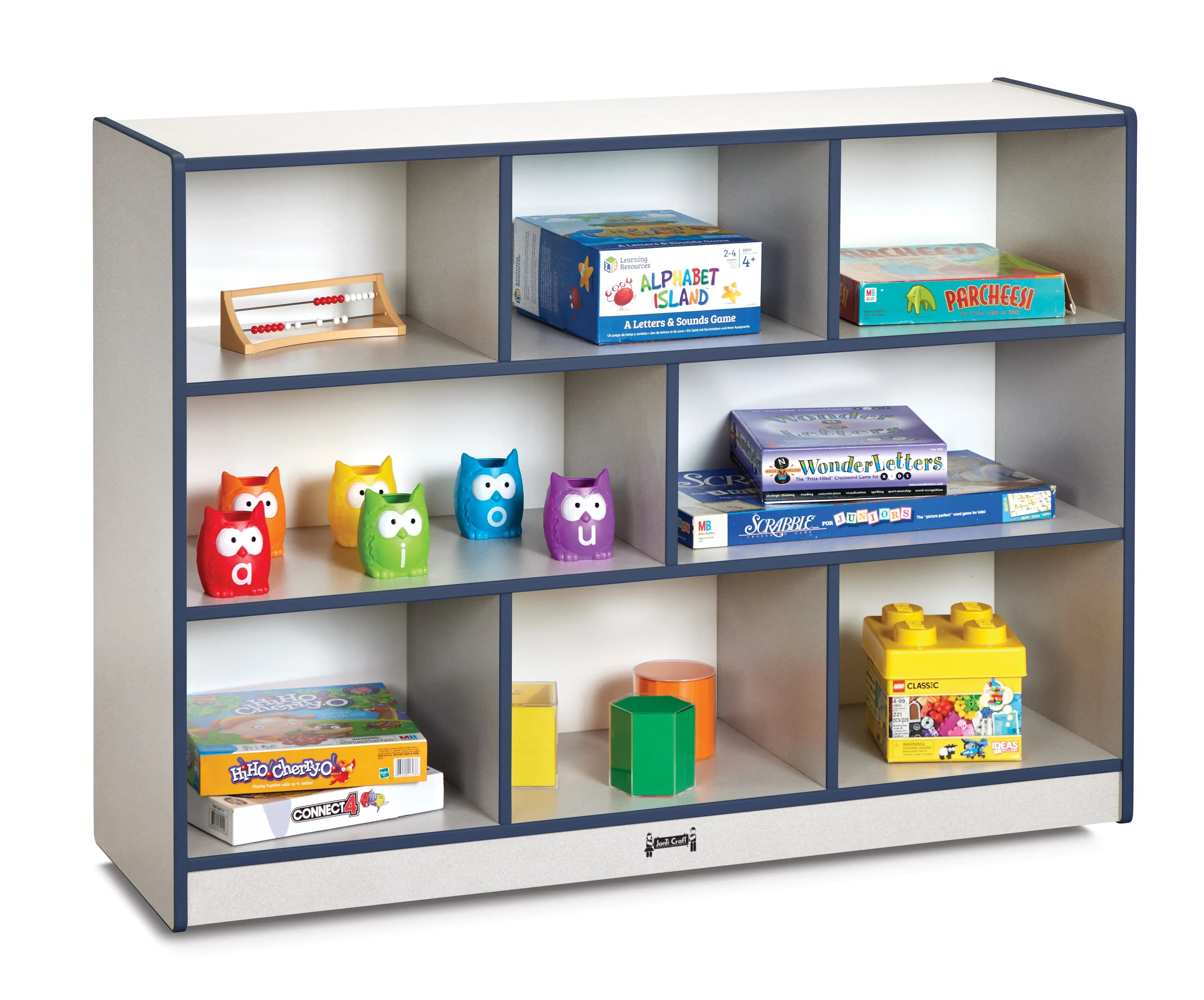 Rainbow Accents® Super-Sized Single Mobile Storage Unit - Navy