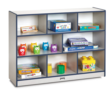 Rainbow Accents® Super-Sized Single Mobile Storage Unit - Navy
